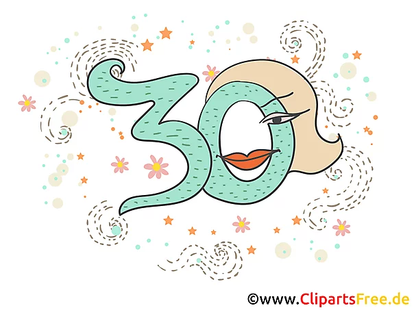 Runder Geburtstag 30 eCard
