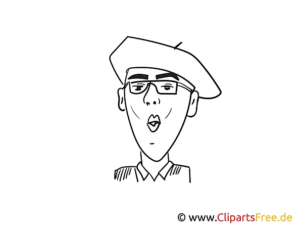 Xavier Naidoo Zeichnung, Cartoon, Karikatur