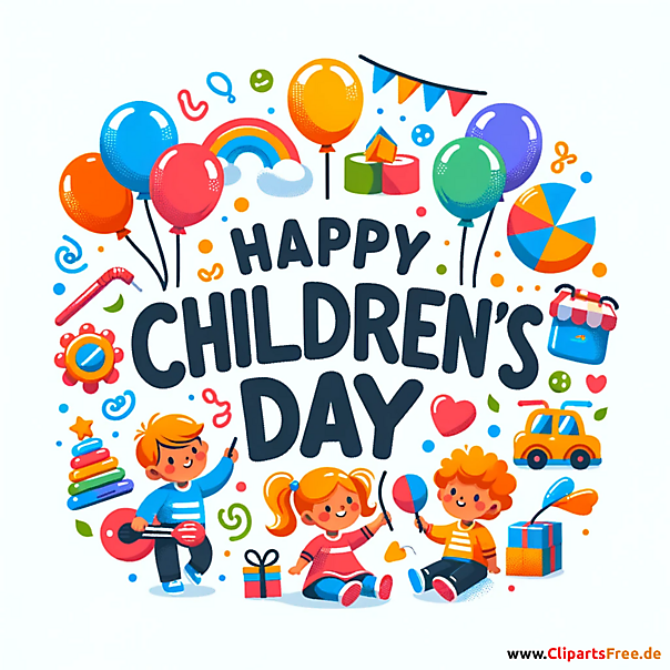 Kindertag Clipart für Schule