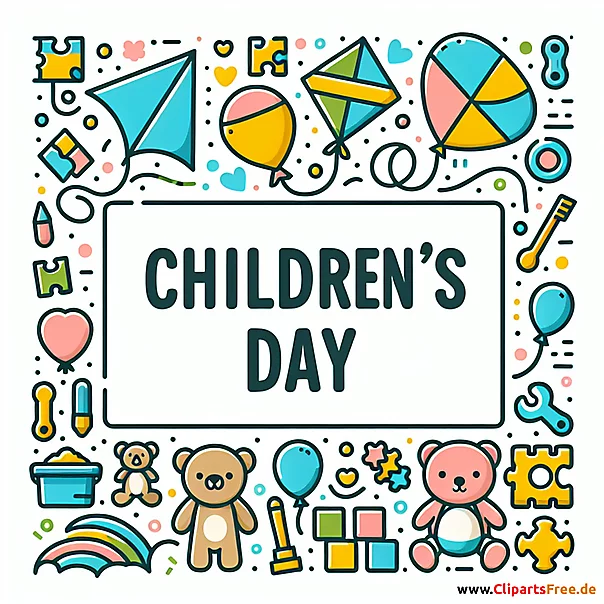 Kindertag Clipart kostenlos