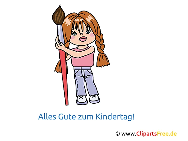 Kindertag Bilder, Glückwunschkarten, Cliparts