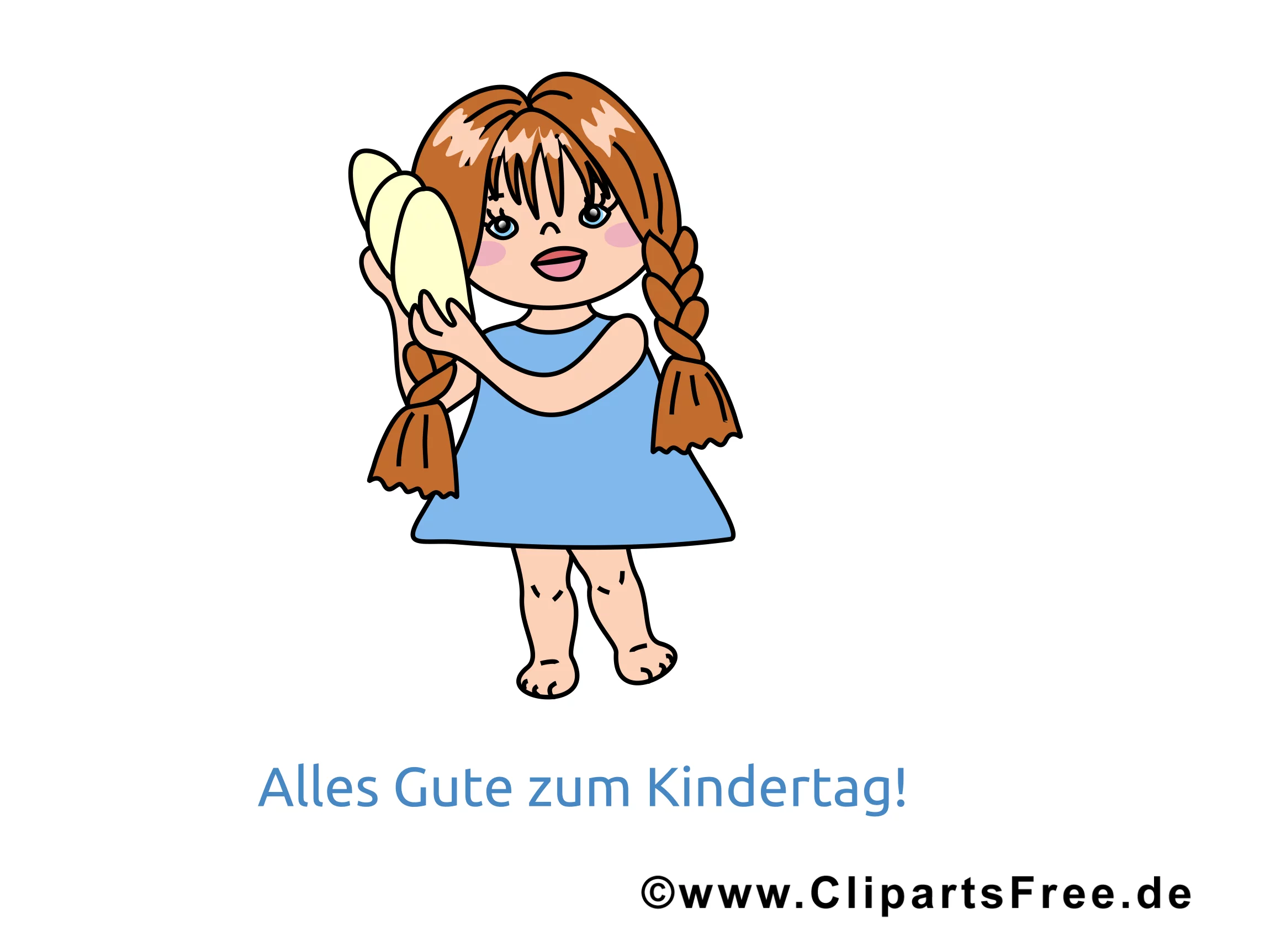 Tag der Kinderrechte Glückwunschkarte, Bild
