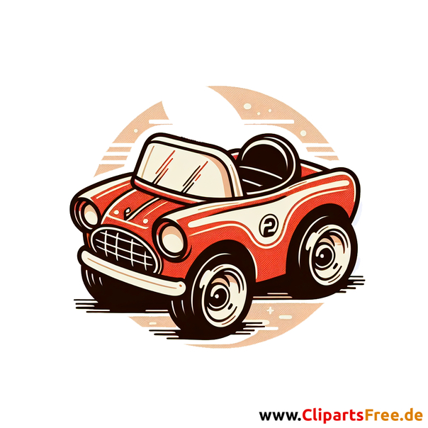 Kinderfahrzeug Clipart - Bilder zum Thema Kinderspielzeug