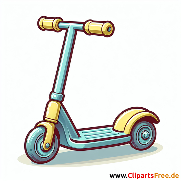 Kinderroller Clipart - Bilder zum Thema Kinderspielzeug