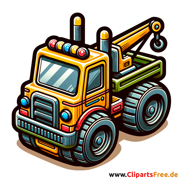 LKW Spielzeug Clipart - Bilder mit Kinderspielzeug