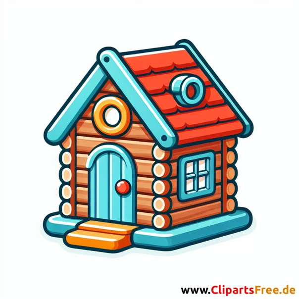 Spielhaus Clipart - Bilder zum Thema Kinderspielzeug