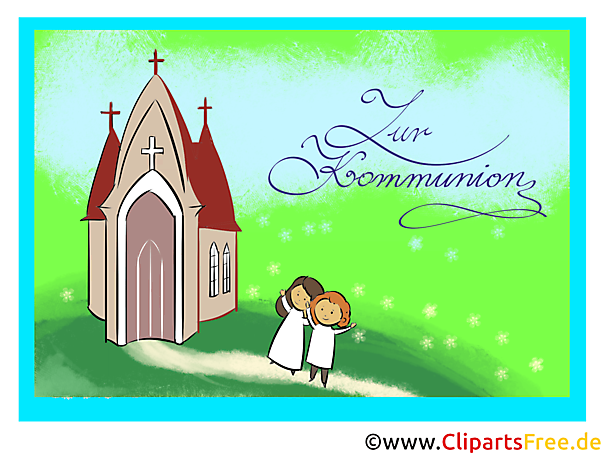 Kostenlose Ecards Kommunion mit vielen Motiven direkt online versenden