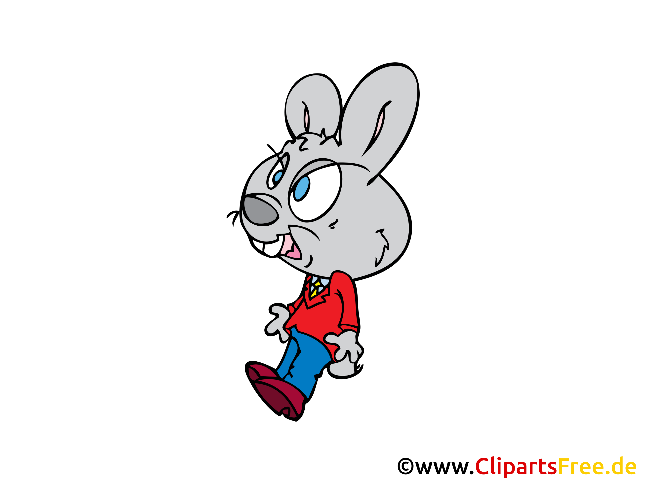 kaninchen bild illustration clipart comic