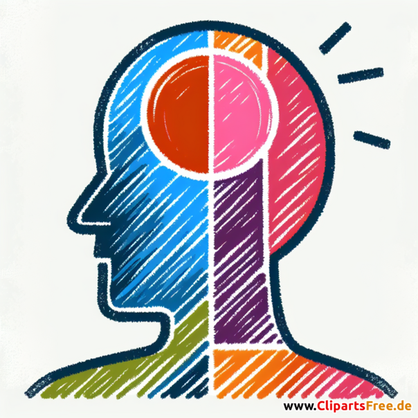 Clipart Mensch - Bilder zum Thema mentale Gesundheit