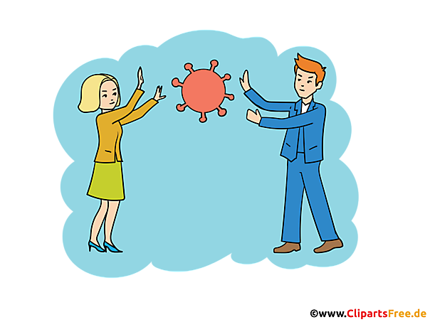 Abstand halten - Corona Bilder kostenlos zum Drucken