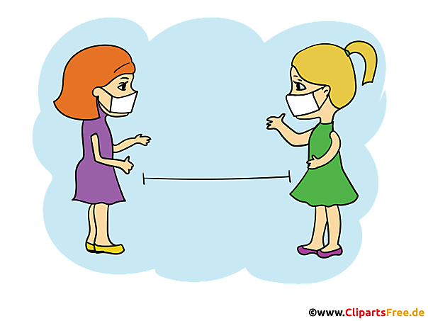 Abstand halten Corona PDF zum Herunterladen