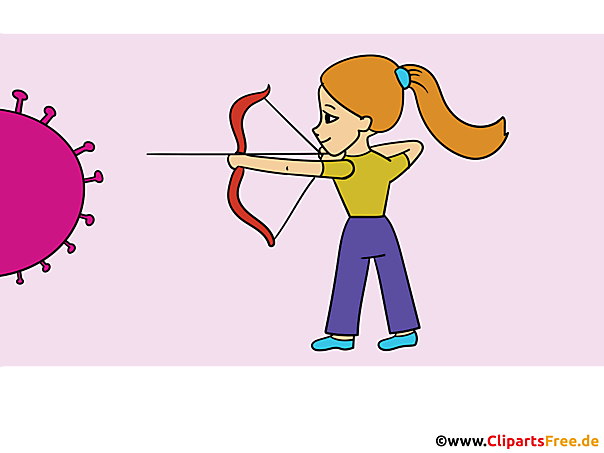 Corona Bild zum Ausdrucken