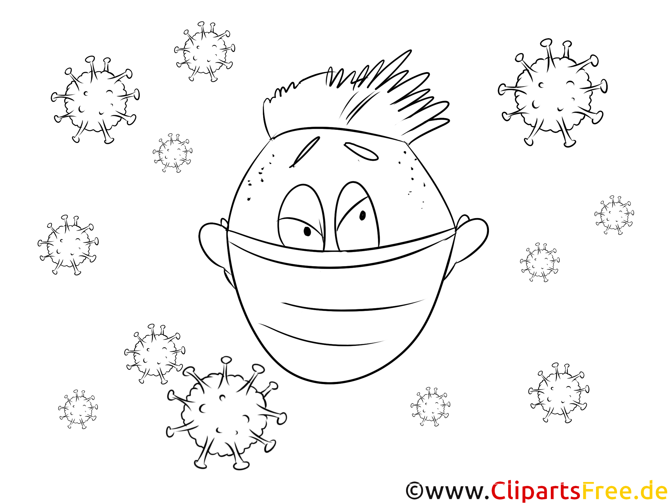 Mundschutz Maske Grafik, Clipart, Bild Mundschutz Maske Grafik, Clipart, Bild