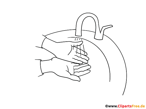 Nach dem Klo und vor dem Essen – Händewaschen nicht vergessen Bild