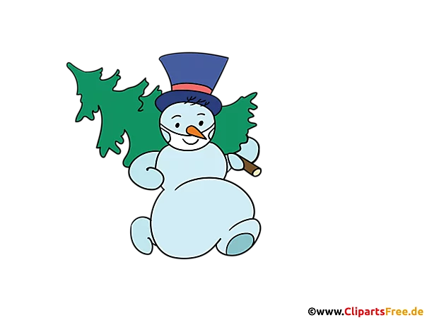 Schneemann mit Schutzmmaske - Bilder zum Coronavirus