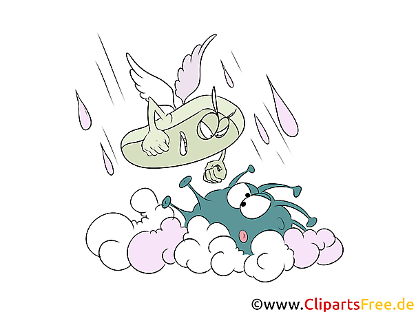 Seife bekämpft Bakterien Clipart, Illustration, Bild