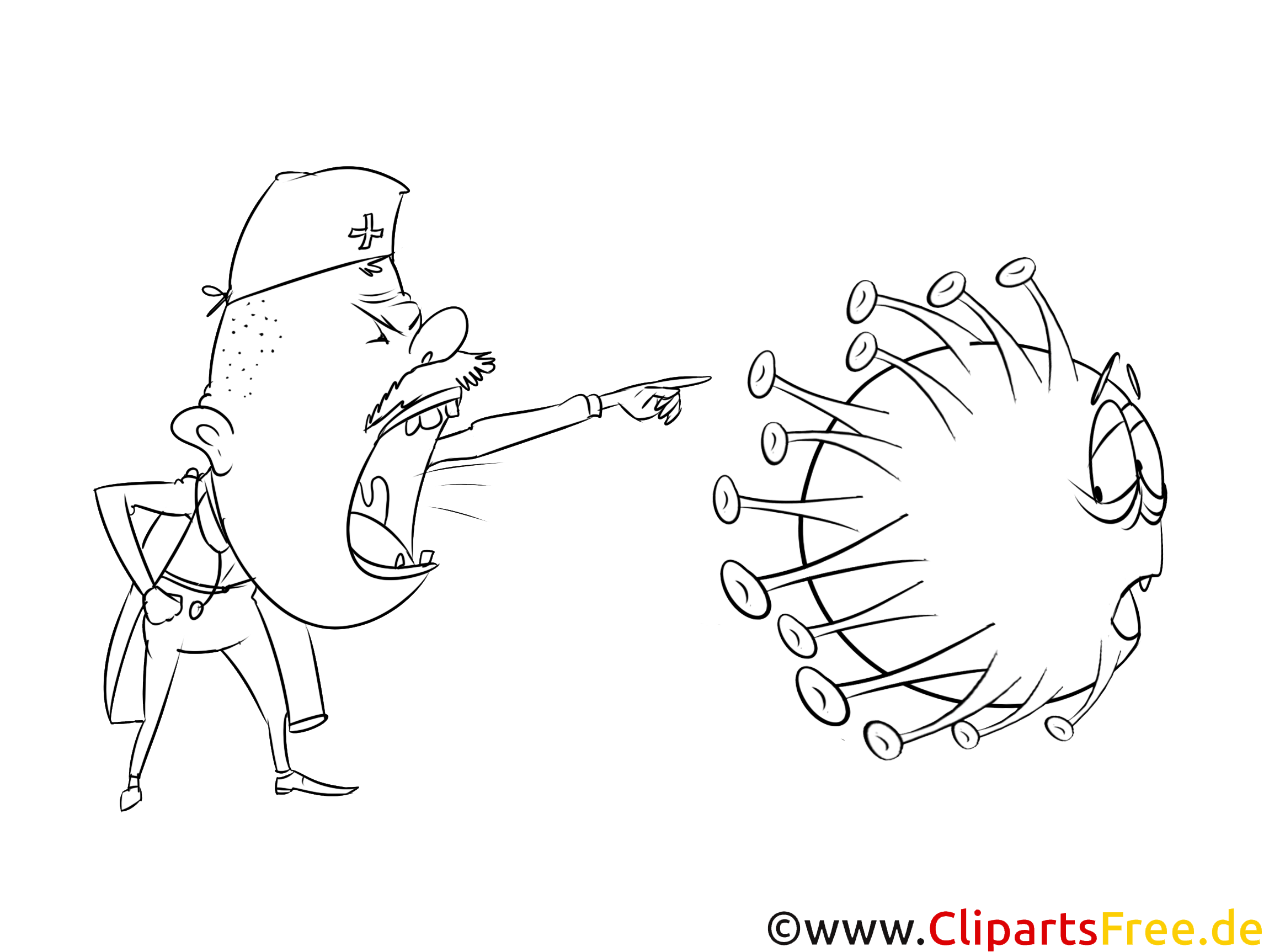 Viren Grafik, Clipart, Illustration Viren Grafik, Clipart, Illustration