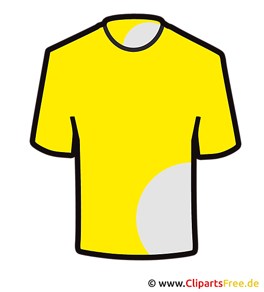 Gelbe Trikot Clipart - Bild Gelbe Trikot Clipart - Bild