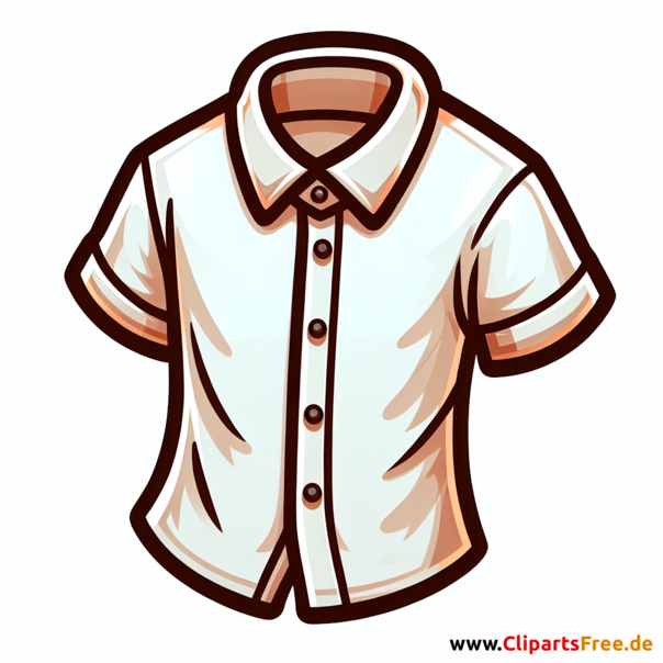 Hemd Clip Art - Bilder zum Thema Kleidung