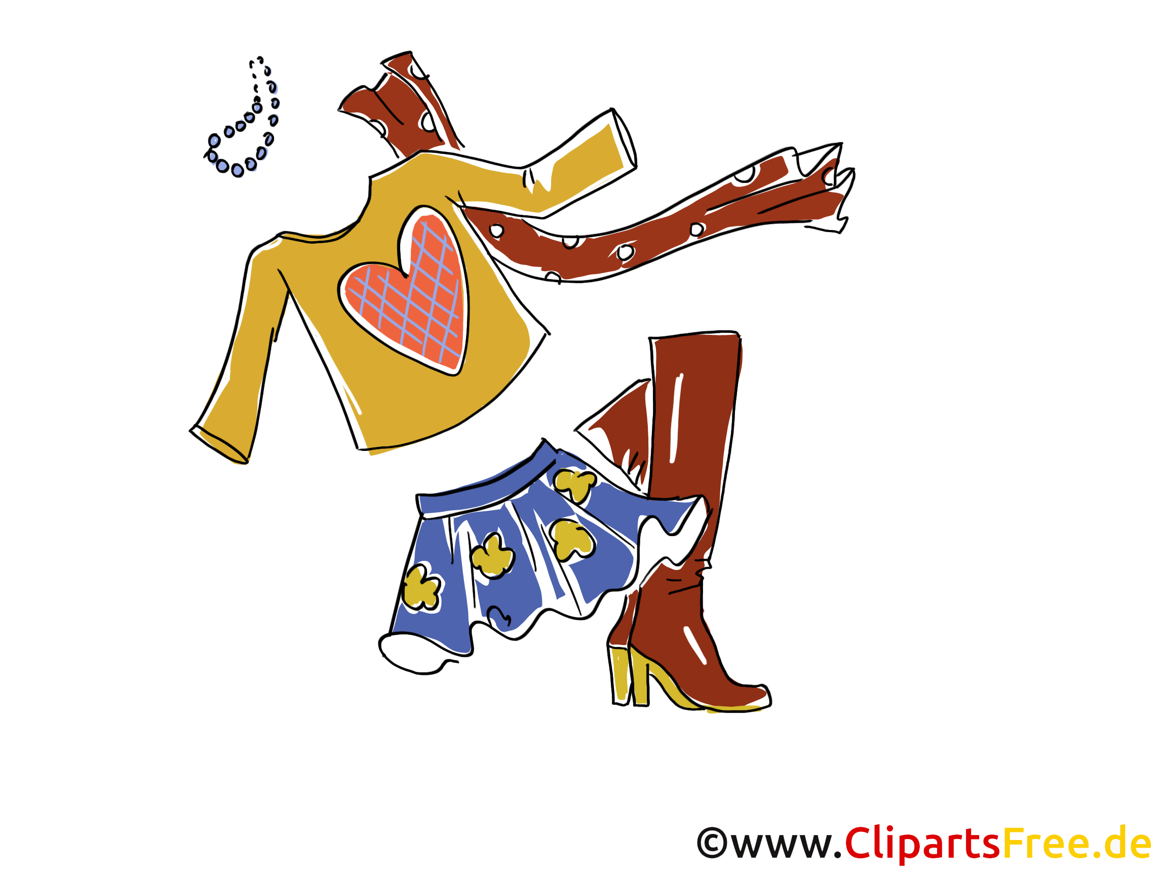 Kleidung Clipart, Bild, Illustration, Grafik, Image kostenlos Kleidung Clipart, Bild, Illustration, Grafik, Image kostenlos
