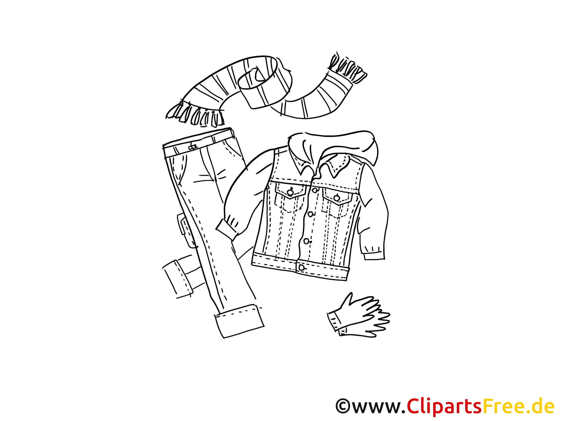 Kleidung Online Clipart, Bild, Illustration, Grafik,  Image kostenlos