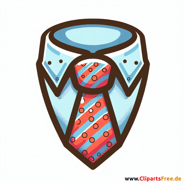 Krawatte Clip Art - Bilder zum Thema Kleidung