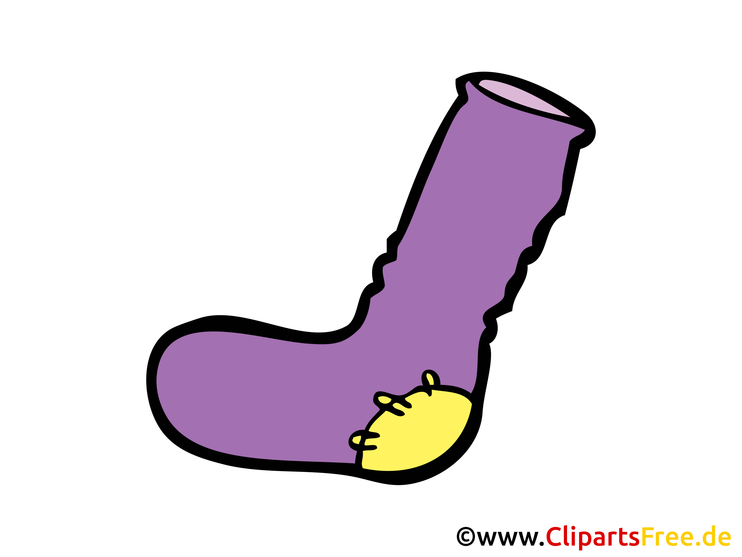 Socken Bild, Clipart, Zeichnung, Illustration, Comic gratis Socken Bild, Clipart, Zeichnung, Illustration, Comic gratis