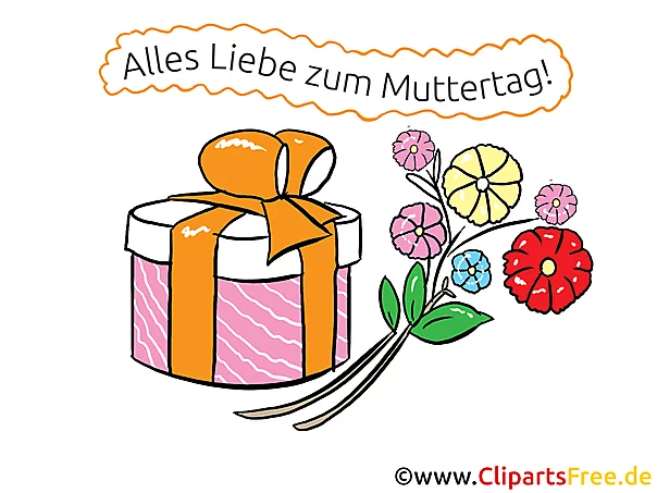 Geschenk zum Muttertag - Grußkarte, Bild, eCard