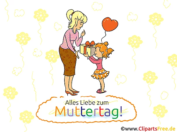 Meine Mama ist die beste Glückwunschkarte