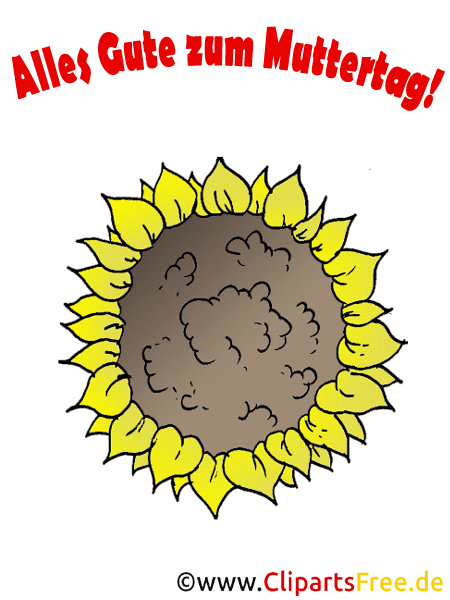 Muttertags-Blumen-Karte downloaden Muttertags-Blumen-Karte downloaden