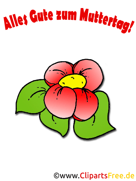 Muttertags-Blumen-Karte kostenlos Muttertags-Blumen-Karte kostenlos