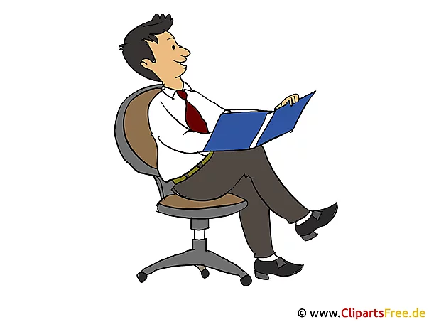 Bilder zur Arbeit - Mann im Sessel
