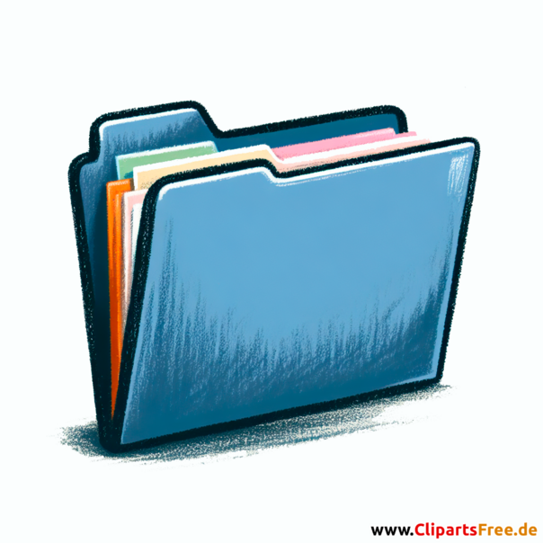 Aktenordner Clipart - Bilder zum Thema Bürobedarf