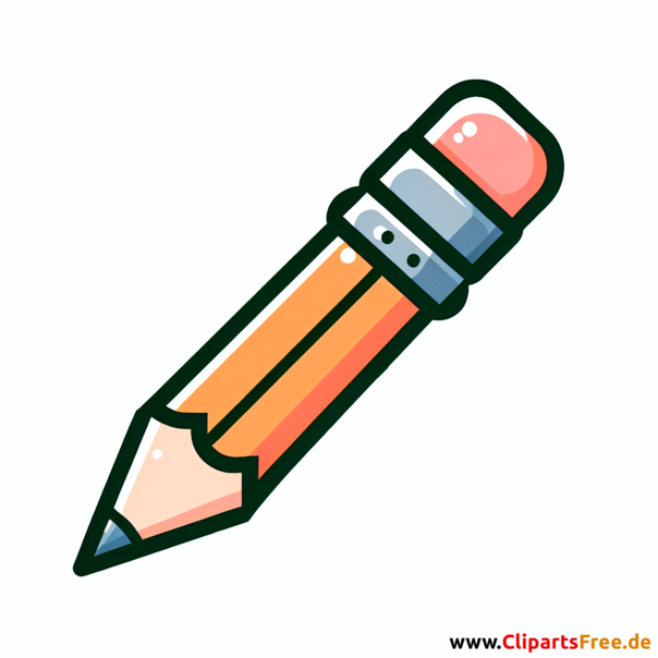 Bleistift Clip Art - Bilder zum Thema Bürobedarf