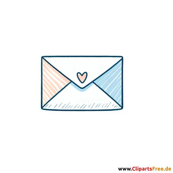 Briefumschlag Clipart - Bilder zum Thema Bürobedarf