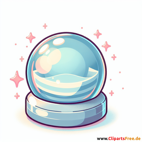 Kristallkugel Clipart - Bilder zum Thema Bürobedarf