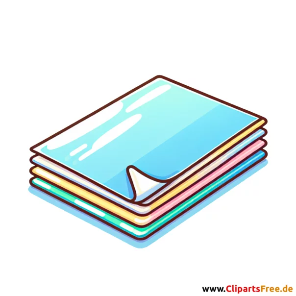 Laminierfolien Clipart - Bilder zum Thema Bürobedarf