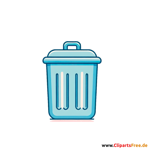 Papierkorb Clipart - Bilder zum Thema Bürobedarf