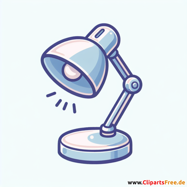 Schreibtischlampe Clipart - Bilder zum Thema Bürobedarf