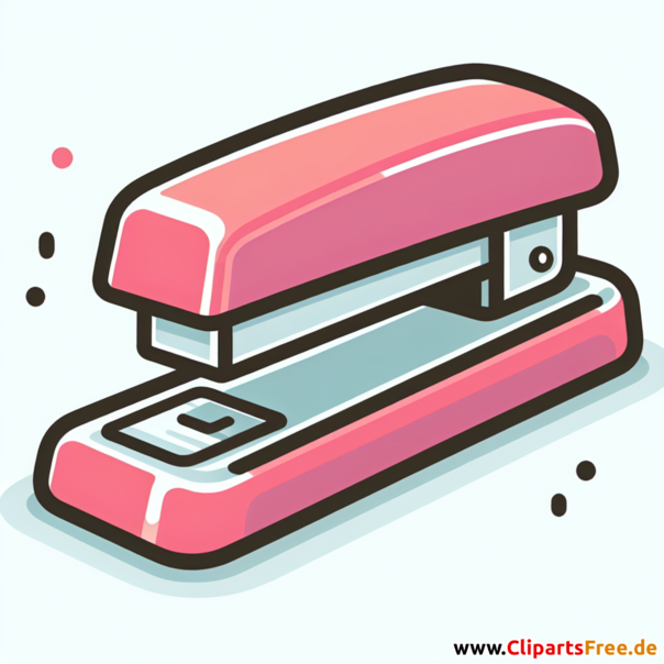 Tacker Clipart - Bilder zum Thema Bürobedarf