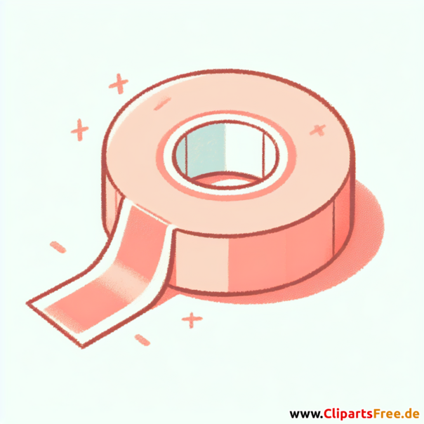 Tesafilm Clipart - Bilder zum Thema Bürobedarf