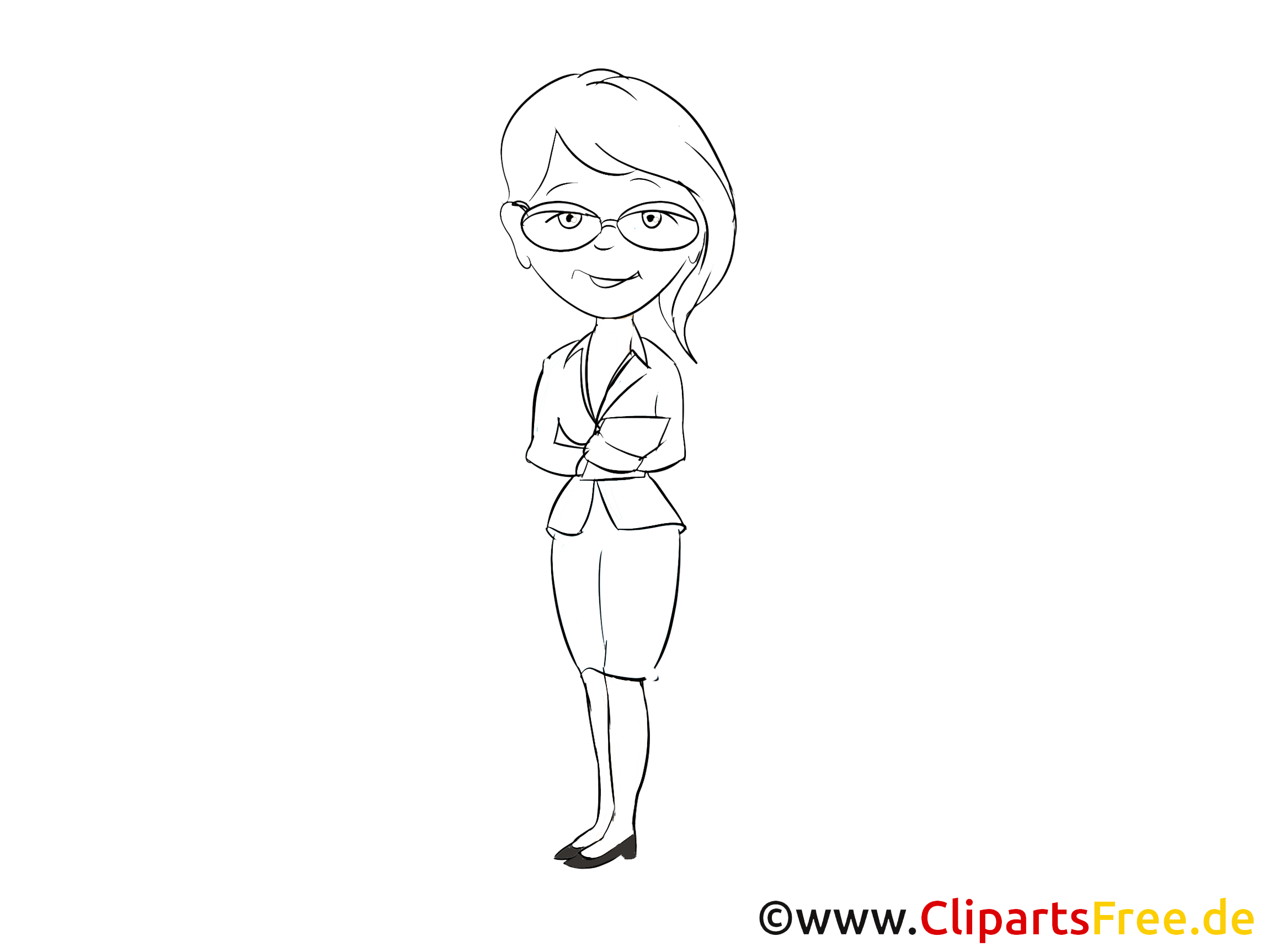 Kobieta w garniturze obraz, clipart, grafika Kobieta w garniturze obraz, clipart, grafika