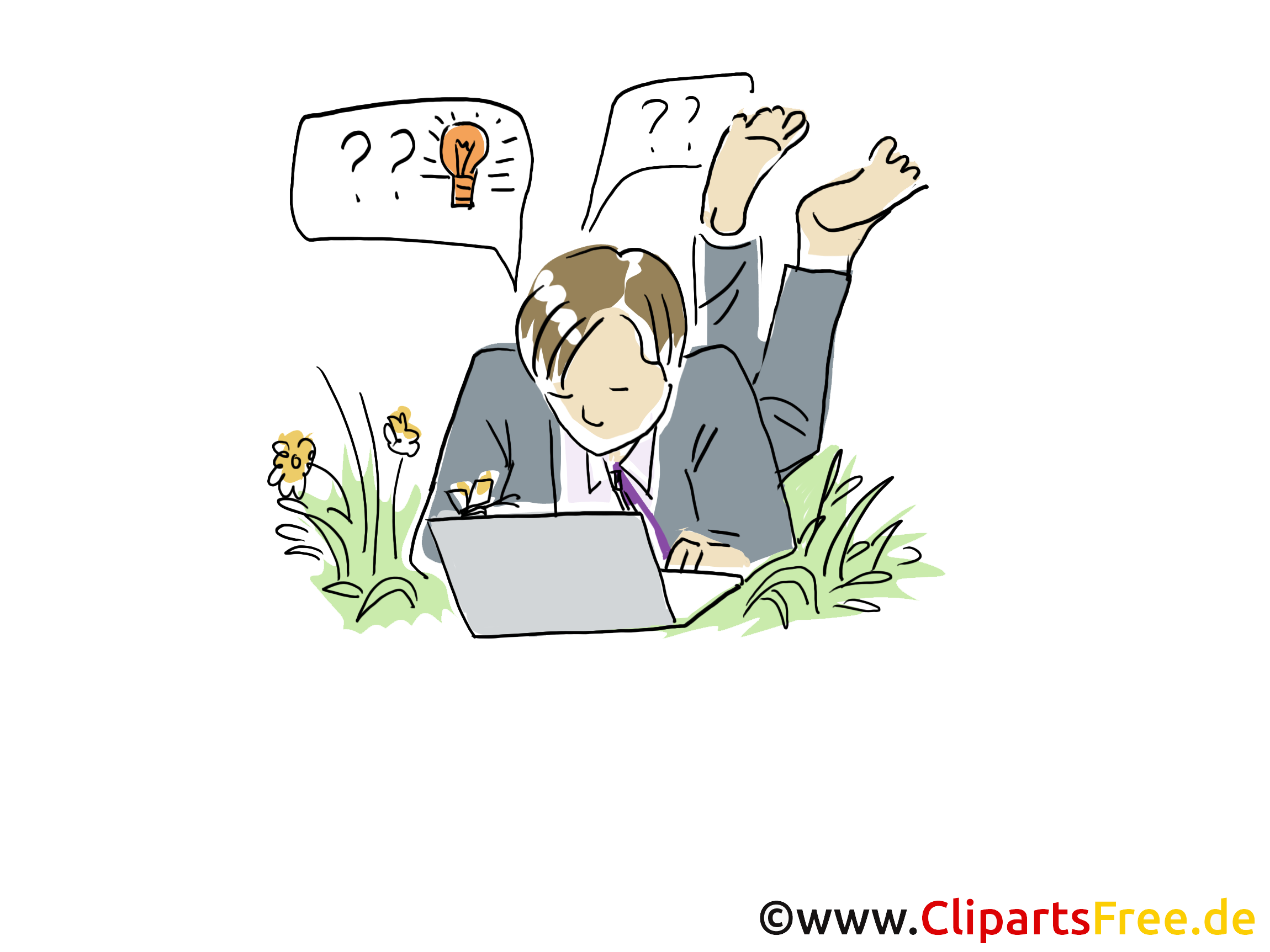 Freelancer pracuje na laptopie Clipart, grafika, wizerunek Freelancer pracuje na laptopie Clipart, grafika, wizerunek