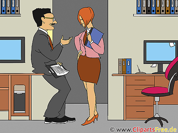 Klatsch und Tratsch im Büro Bild Klatsch und Tratsch im Büro Bild