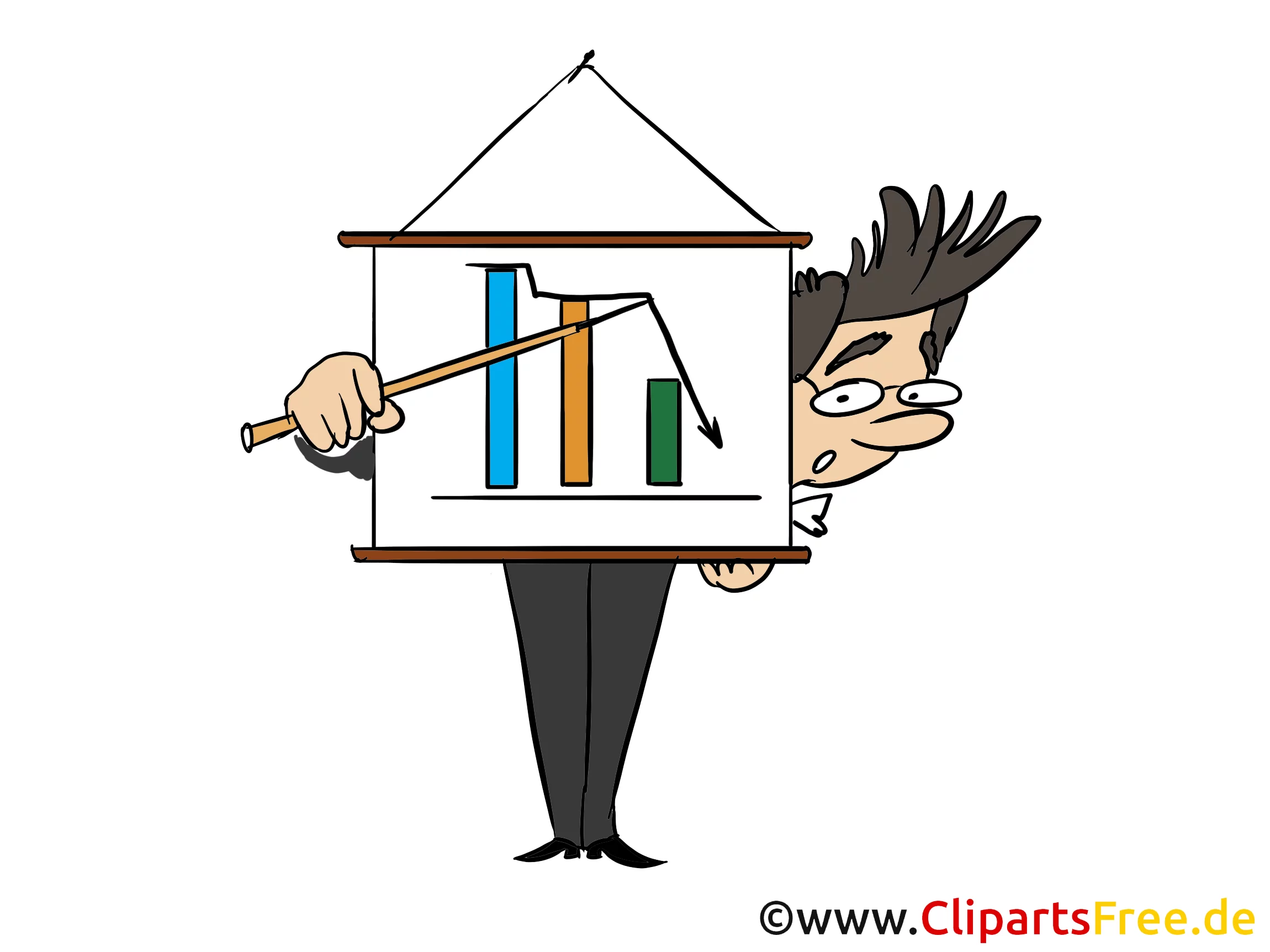 Verkaufsberater Bild, Clipart, Grafik, Cartoon, Illustration
