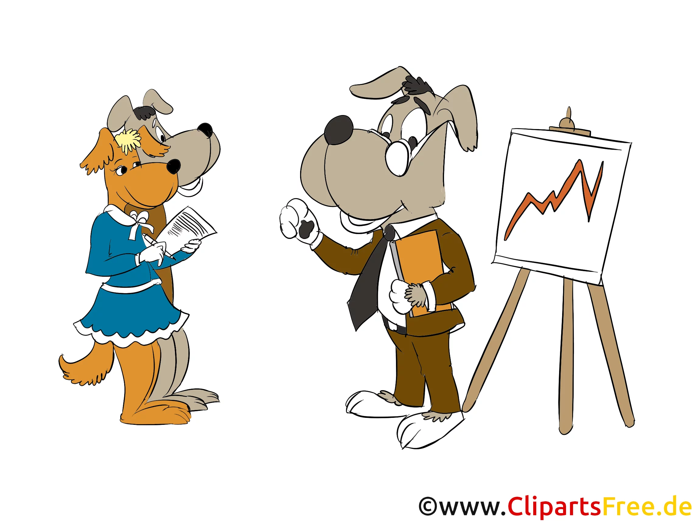 Versicherungsmakler Clipart, Bild, Grafik, Cartoon gratis
