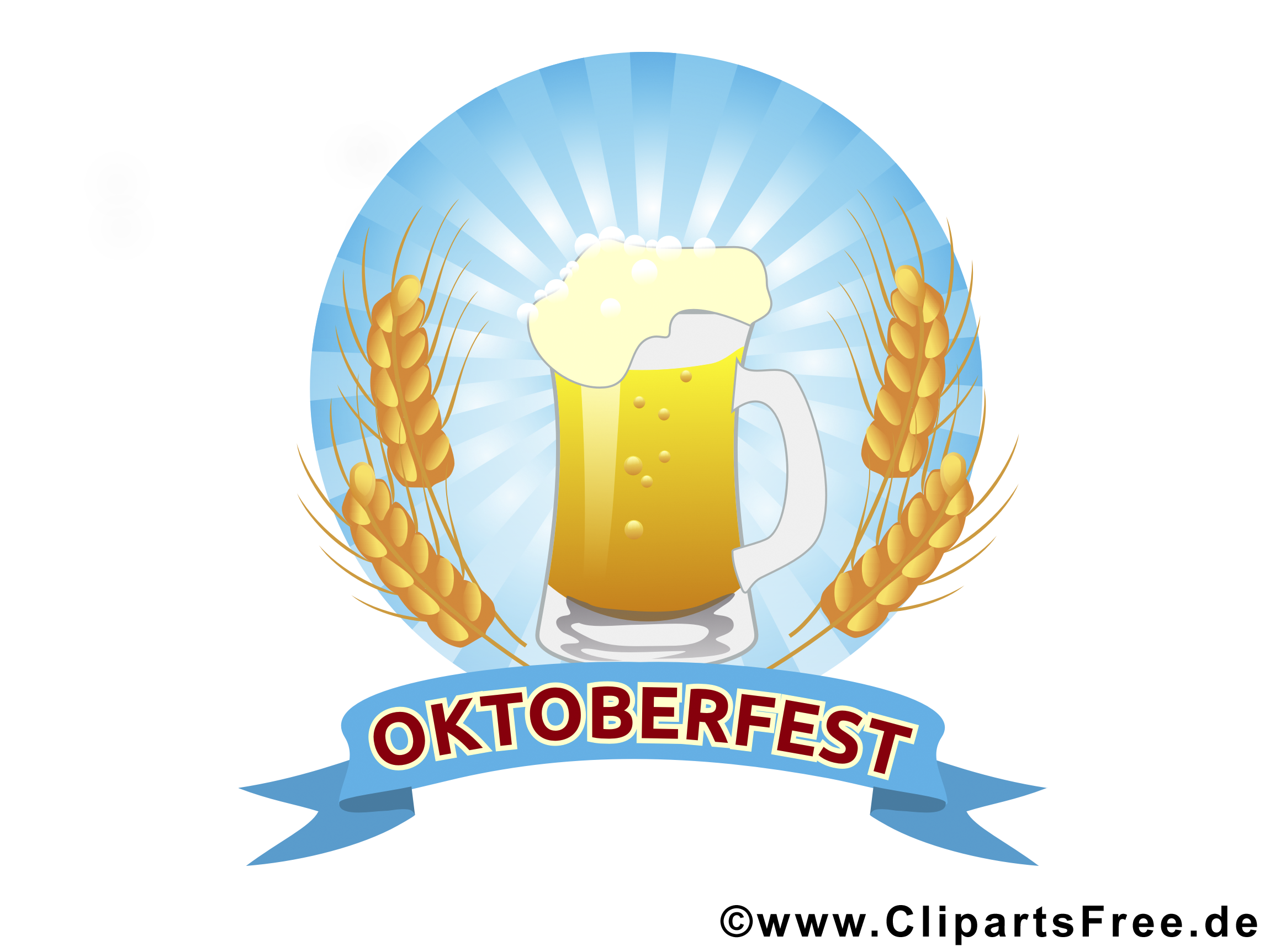 Bierkrug Bild Illustration Grafik Clipart