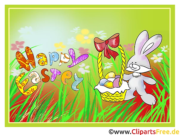 E Karte zu Ostern
