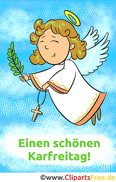 Glueckwunschkarte Karfreitag