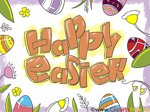 Ostergruss Happy Easter Bild, Grafik, Clipart, Grusskarte, GB Bild Ostergruss Happy Easter Bild, Grafik, Clipart, Grusskarte, GB Bild